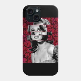 1950s Artistic Portrait Phone Case