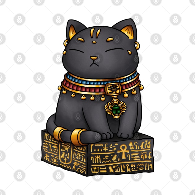 Egyptian Cat God Bastet by Takeda_Art