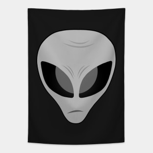 Zeta Reticulan Alien Grey Tapestry