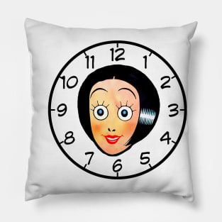 the watch girl Pillow