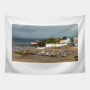 Tenby, Pembrokeshire, Wales Tapestry