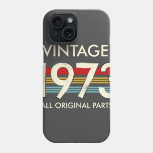 Vintage 1973 All Original Parts Phone Case