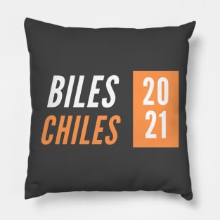 Biles/Chiles 2021 Pillow