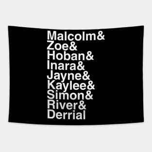 Firefly Helvetica List Tapestry