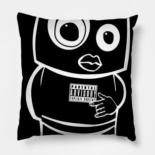 metalhead cartoon Pillow