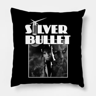 Silver Bullet retro movie Pillow