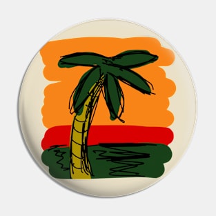 Palm Tree Pin