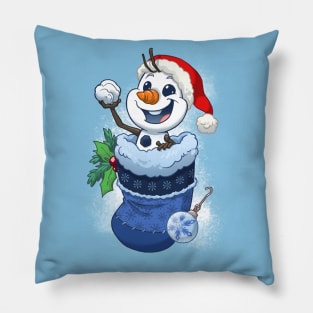 Stocking Stuffer: Snowfriend Pillow