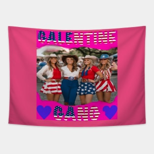 Galentine gang party night Tapestry