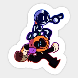 Spooky Month Pump and Skid Sticker  Spooky, Cartoon stickers, Month  stickers