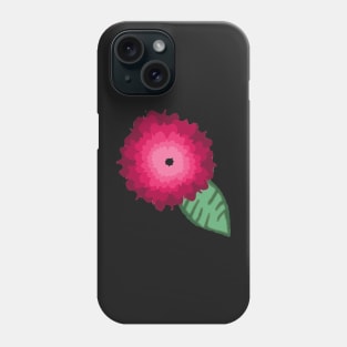 Pink ombré flower Phone Case