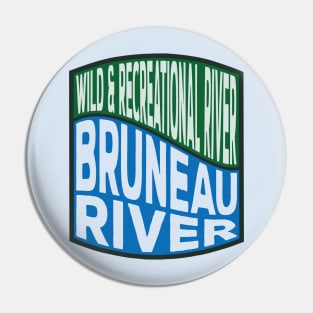 Bruneau River Wild and Recreational River wave Pin