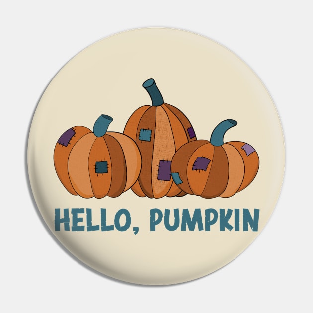 Hello, Pumpkin Pin by Alissa Carin