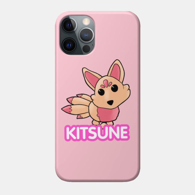 Cute Kitsune Logo Roblox Phone Case Teepublic Au - cute roblox logo pictures