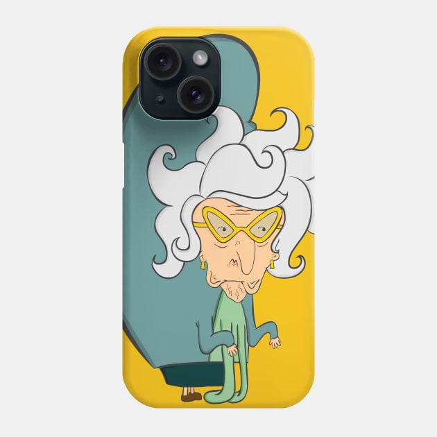 Old woman Phone Case by Namarqueza