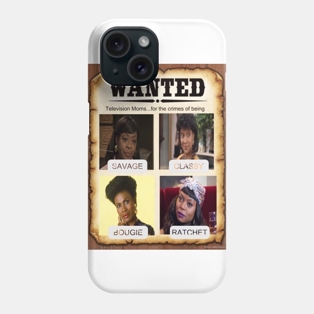 TV Moms Phone Case by Cargoprints