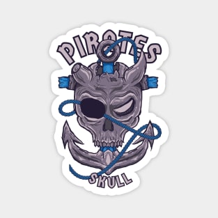 Pirate Skull Magnet