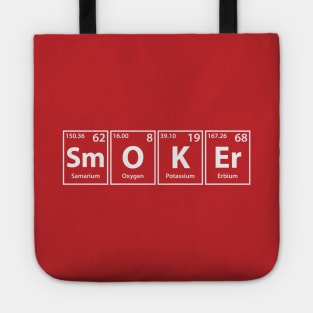 Smoker (Sm-O-K-Er) Periodic Elements Spelling Tote