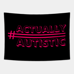 #actuallyautistic Tapestry