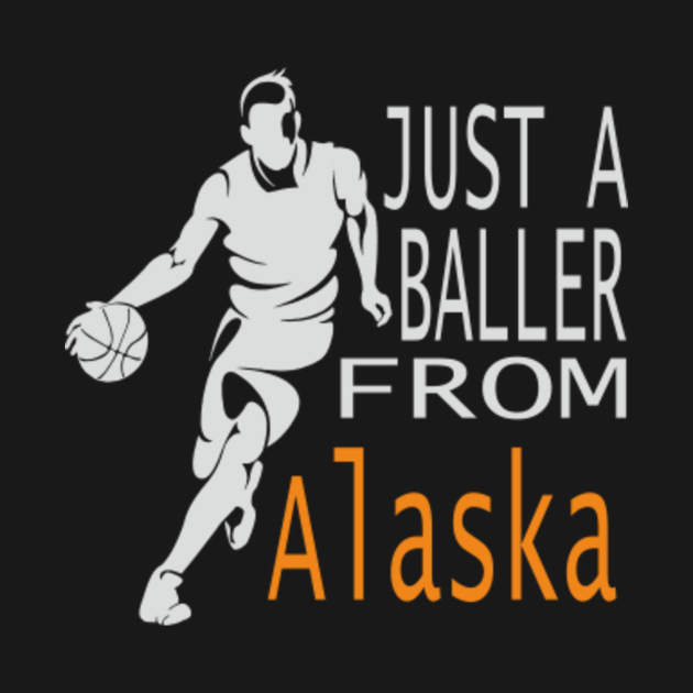 Disover Love Basketball Team For Gift Alaska Baller - Basketball Team - T-Shirt