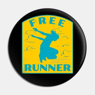 Freerunning Parkour Vintage Freerunner Pin