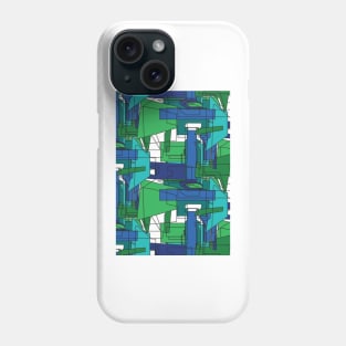 Brutalist architecture design Phone Case