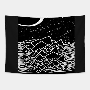 Star over the mountains Tapestry