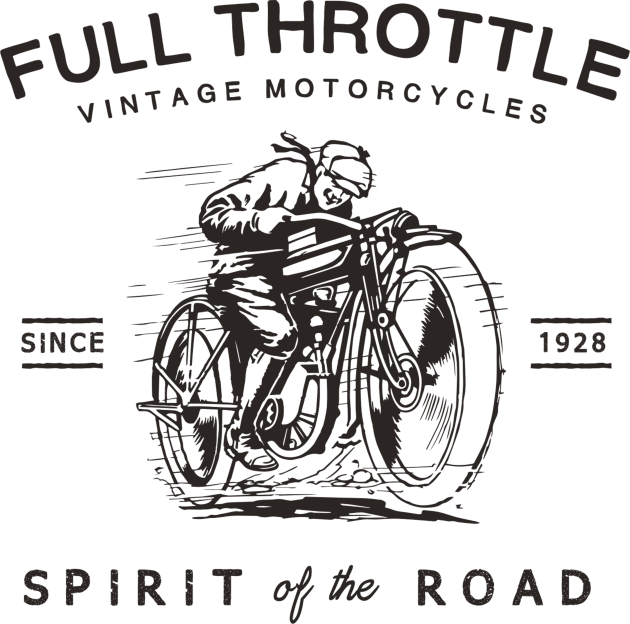 Full Throttle Kids T-Shirt by Kingrocker Clothing