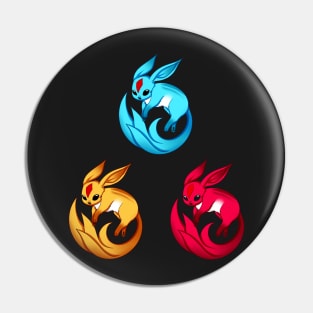 FFXIV Carbuncle Trio Pin