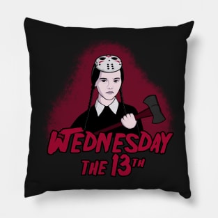 Wednesday The 13th Pillow