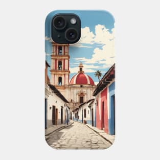 San Cristobal de las Casas Chiapas Mexico Vintage Poster Tourism Phone Case