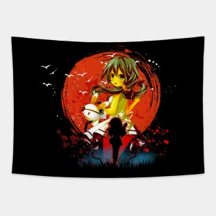 Shido's Spirited Harem Date T-Shirt Tapestry