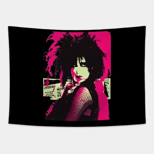 Siouxsie and the Banshees Gothic Icons Tapestry