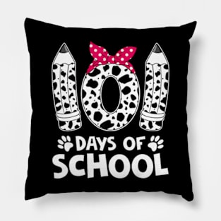 Happy 101 Days Of School Funny Student Teacher Kids Pillow