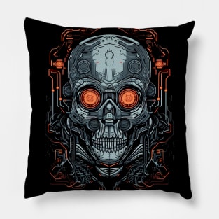 Artificial Intelligence AI Singularity Cyborg Robot Pillow