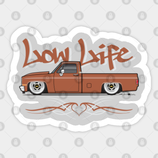 Low Life Cooper C10 Sticker Teepublic
