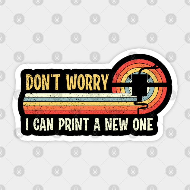 3d printer - 3d Printer 3d Printing - Sticker