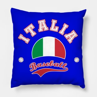 Italy Baseball Team Pillow