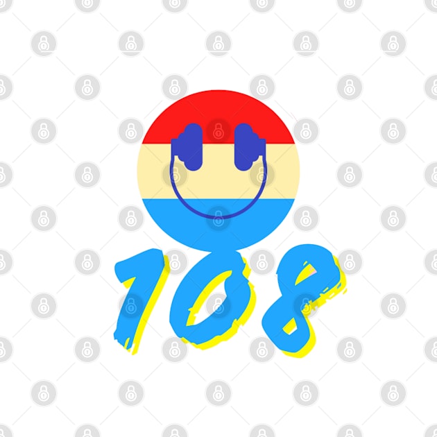 108 Smiley Face Logo by 108 Recordings