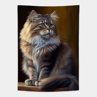 Siberian Cat Tapestry