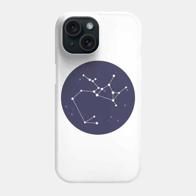 Sagittarius Constellation Phone Case by aglomeradesign