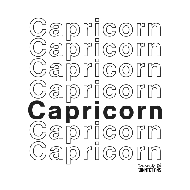 Capricorn Zodiac Birthday by coinsandconnections