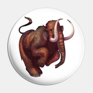 Cozy Woolly Mammoth Pin