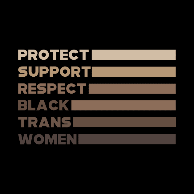 Protect Support Respect Black Trans Women by kikiao