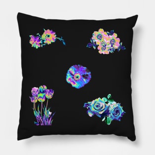 New Holo Flower Assortment Pillow