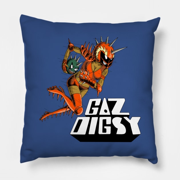 Gaz Digsy Pillow by Ladycharger08