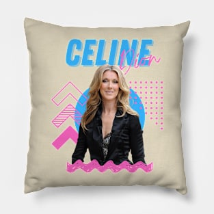 Celine dion***original retro Pillow