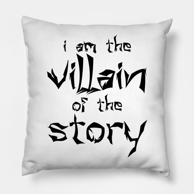 VILLAIN Pillow by AcacianCreations