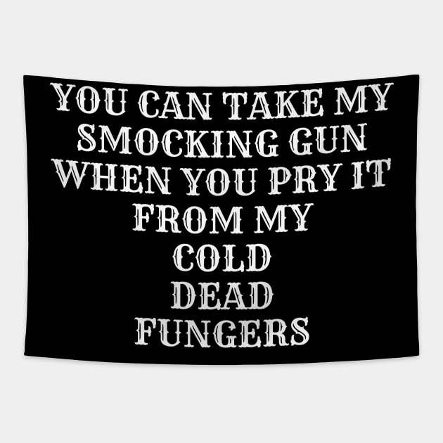 Smocking Gun Rights Tapestry by Muzehack