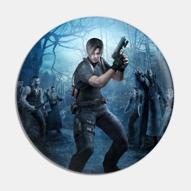 Resident Evil 4 | Leon Kennedy Pin by Zalbathira